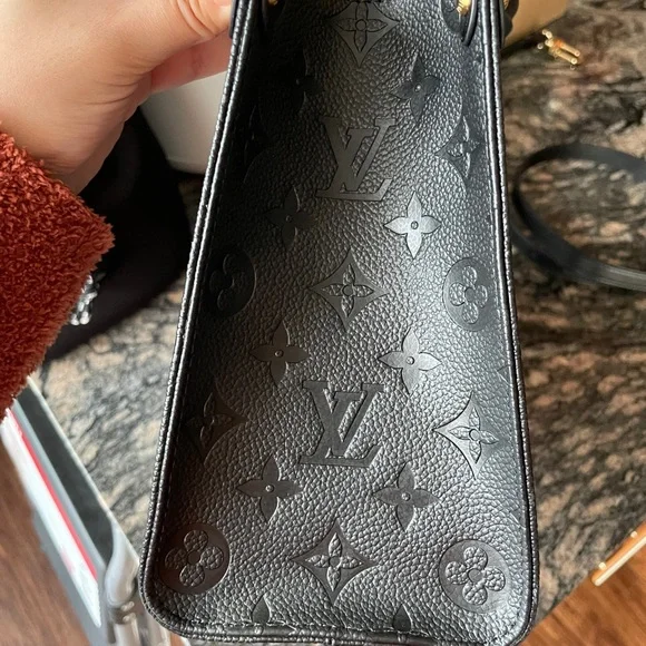 Black Monogram Tote Bag - Picture 4 of 11